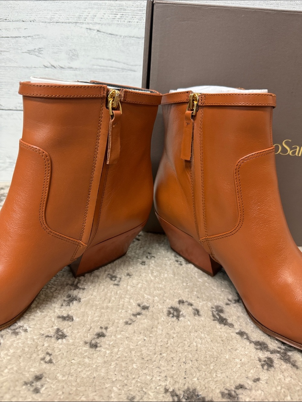 NWT Woman’s Franco Sarto Amber Snip Toe Ankle Boots - Picture 8 of 11